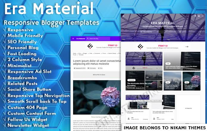 Material Age Pro - Latest Version - Premium Blogger Template.